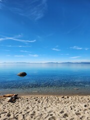 beach and mountains