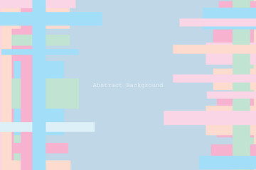 Abstract geometric light blue color background with place for text. Modern vector illustration. Eps 10.