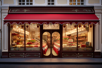 French Bakery with Awning