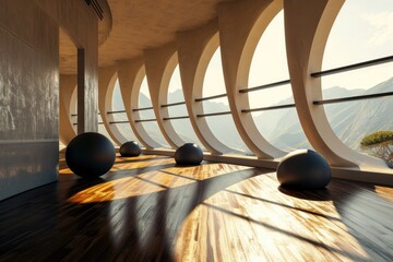 Panoramic Zen Studio: A Space for Active Relaxation and Balance