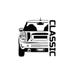 Illustration of racing car graphic art design t shirt