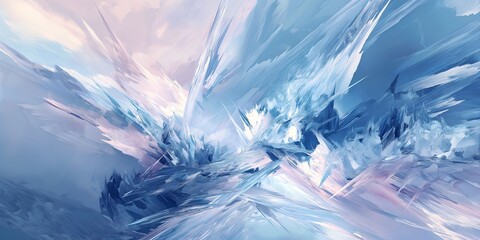 Frozen crystals abstraction