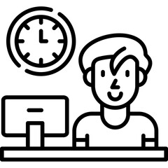 Hard Work Icon