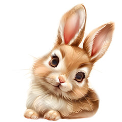 Cute bunny drawing