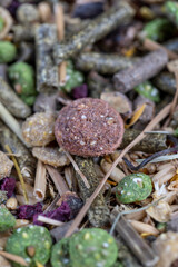 combined pet food for rodents, meat-free food