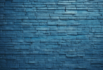 Blue wall texture with dark shadows in corners