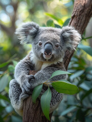 Obraz premium koala bear in tree