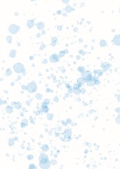 Abstract blue splashes original freehand ornament print hand-drawn simple charcoal pencil pattern illustration bold doodle shapes abstract high quality line contour strokes stamp curve white isolated