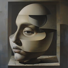 3d render of an person impressionism