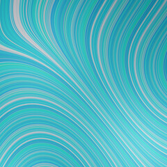 Blue Abstract Waves