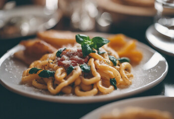 Italy food pasta