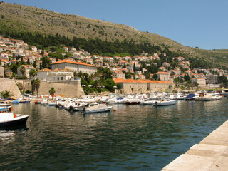 Dubrovnik Old Town Harbor, Croatia