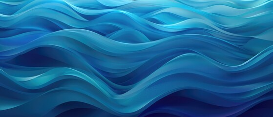 Blue waves texture background - obrazy, fototapety, plakaty