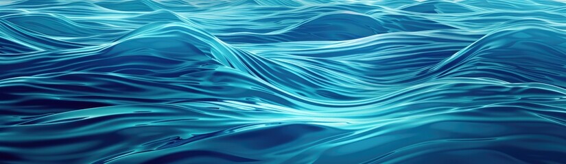 Flowing ocean water wave