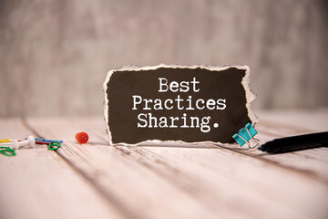 Concept image of Business Acronym BPS Best Practices Sharing written over road marking yellow paint line