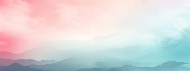 Warm Abstract Sunrise: Soft Hues and Blended Waves