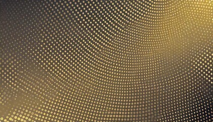 Pattern composed of dots, give a sense of gradient and depth due to the variation in dot sizes and the transition from dense to sparse arrangement