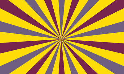 Yellow and purple spiral design background and backdrop vector