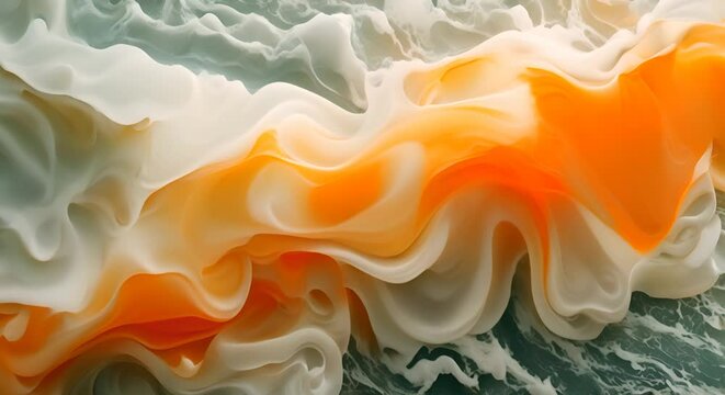 Flying silk of earves and paradox washed upon novastale seascapes