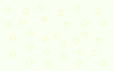 Transparent bubbles with yellow edges and background.