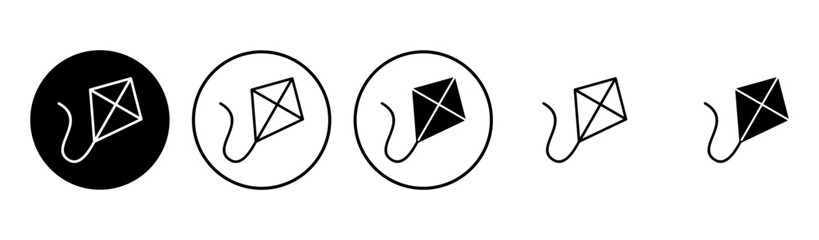 Kite icon set. kite vector icon.