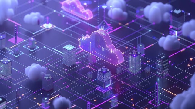 Hybrid Cloud Integration blends private and public clouds, balancing security and scalability for businesses.