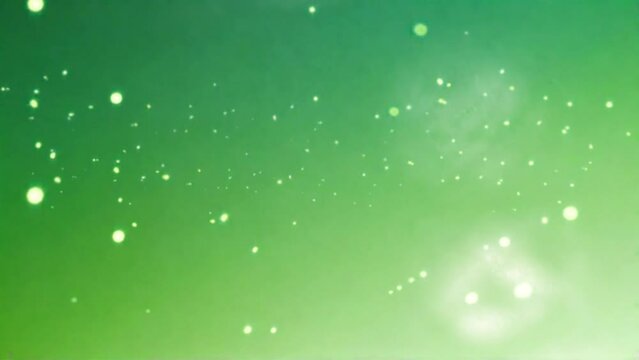 abstract background green with lights flickering. seamless looping 4k time-lapse animation video background