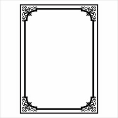 frame with ornament