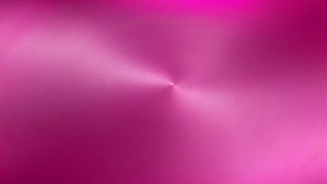 Magenta Metal color background with realistic circular brushed texture, motion