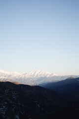 Obraz premium snow covered mountains