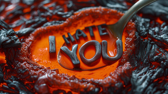 I hate you