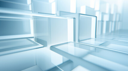 Obraz premium glass cube graphic abstract background