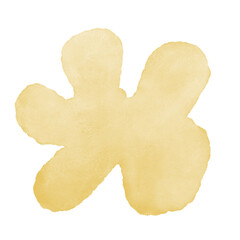 Colorful Watercolor Abstract Shapes Decor