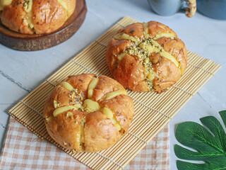 Korean Garlic bread freshly cooked homemade