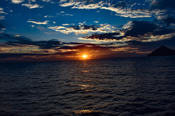 Sunrise in the Philippines 