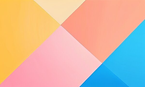 abstract colorful background of flat planes square shpaes