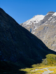 Mountains, Fiordland National Park, Fiordland, New Zealand