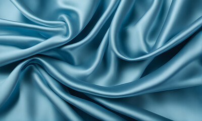 blue silk background