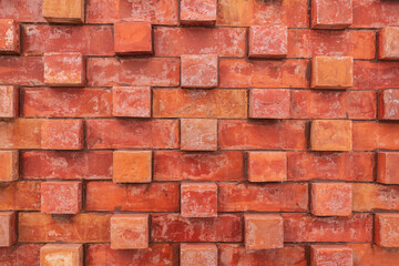 Closeup texture brick wall background
