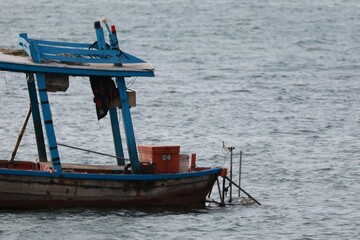 fishing boat in the sea