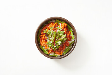 Spicy Stir-fried Pork with Rice