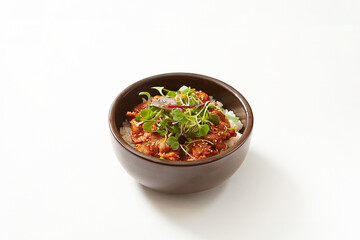 Spicy Stir-fried Pork with Rice