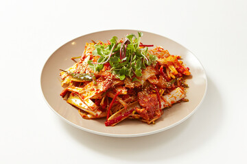 Korean spicy stir fried pork	