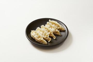 Meat dumplings on a plate
