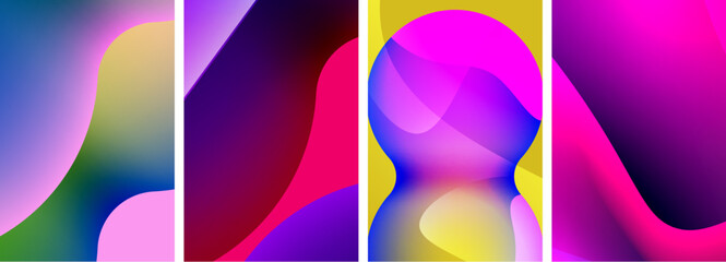 Abstract colors. Abstract backgrounds for wallpaper, business card, cover, poster, banner, brochure, header, website