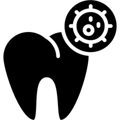 Sensitive vector  flat filled icons  illustration of dentist 