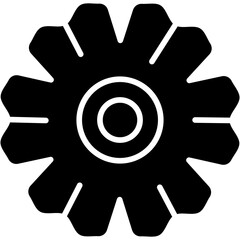 summer flower vector icon design for web and business