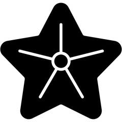 Obraz premium Starfish vector design .svg