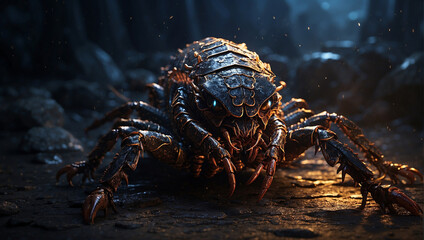 scorpion hd wallpaper