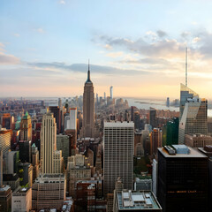 New modern apartment building exterior